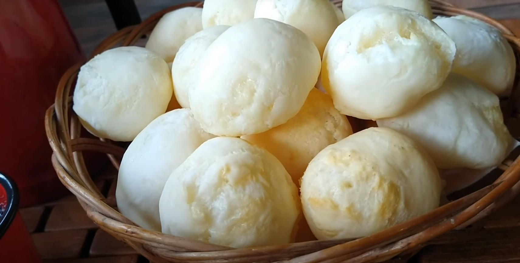 Receita de Pão de Queijo sem Queijo fofinho