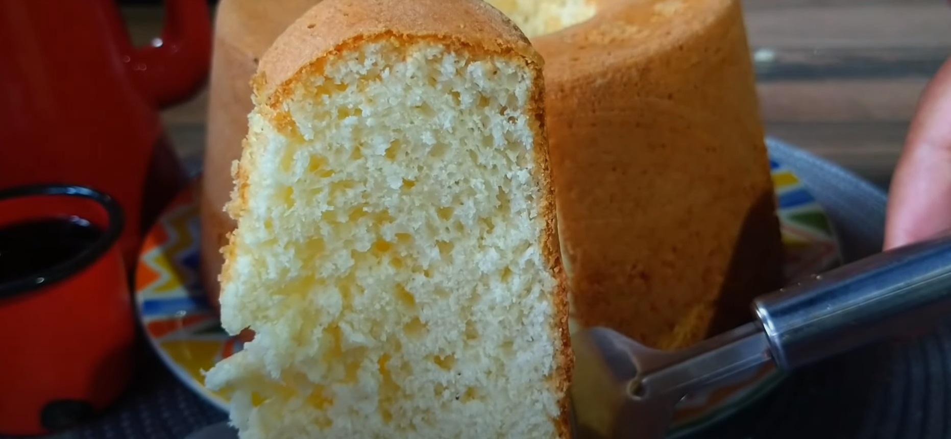 Receita Macia de Bolo de Trigo com Maizena