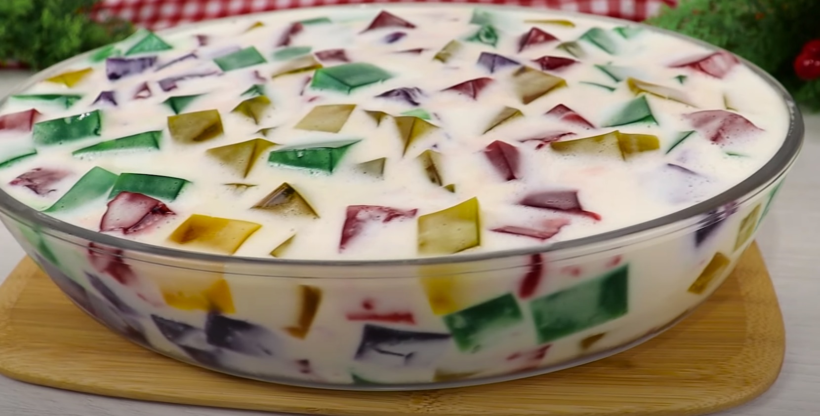Mosaico Simples de Gelatina