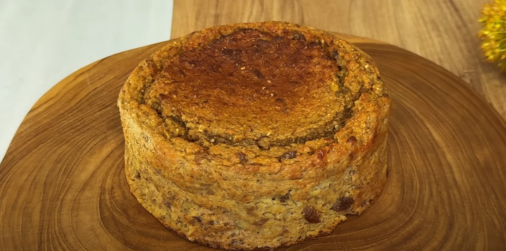 Bolo de Maçã com Whey Protein