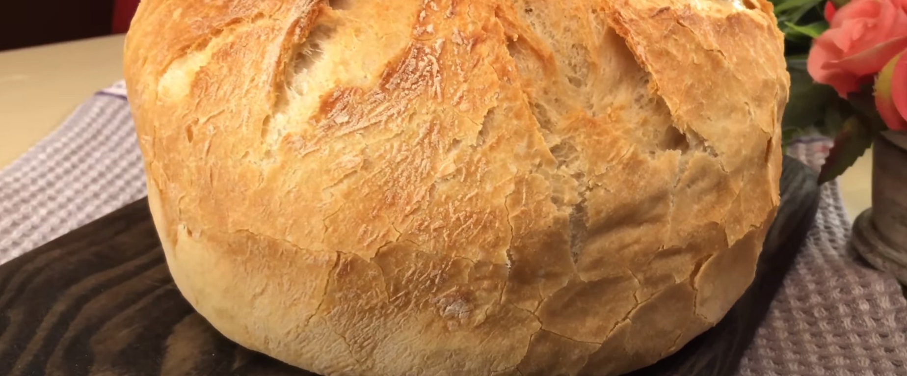 Pão redondo francês