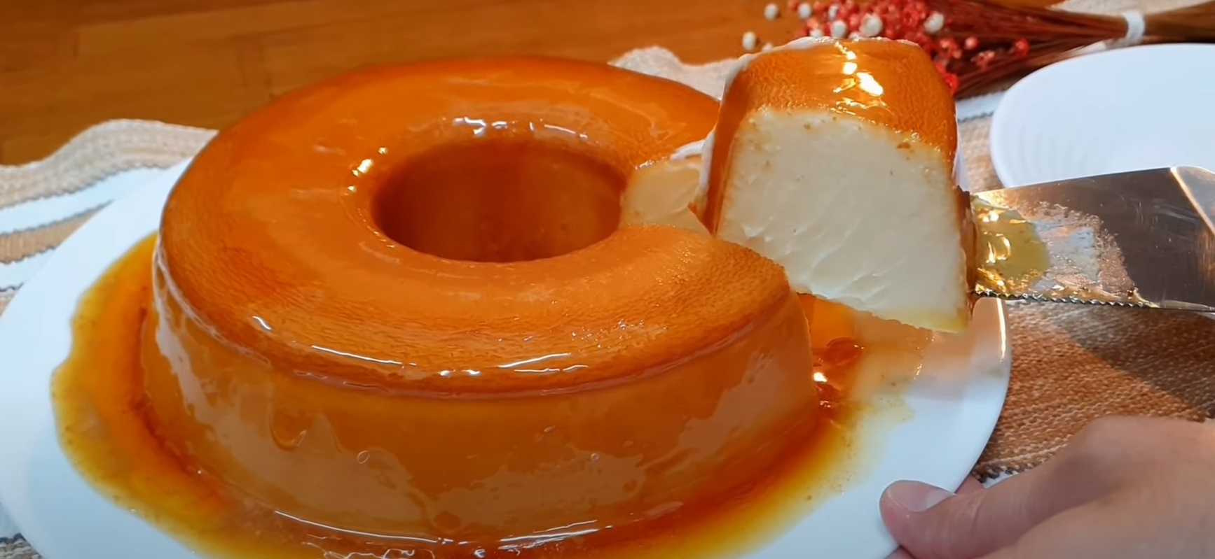 Pudim Sem Forno e Sem Gelatina