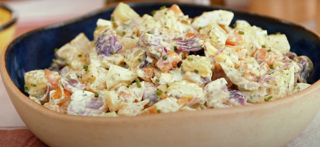 Salada de Maionese com Maionese Caseira