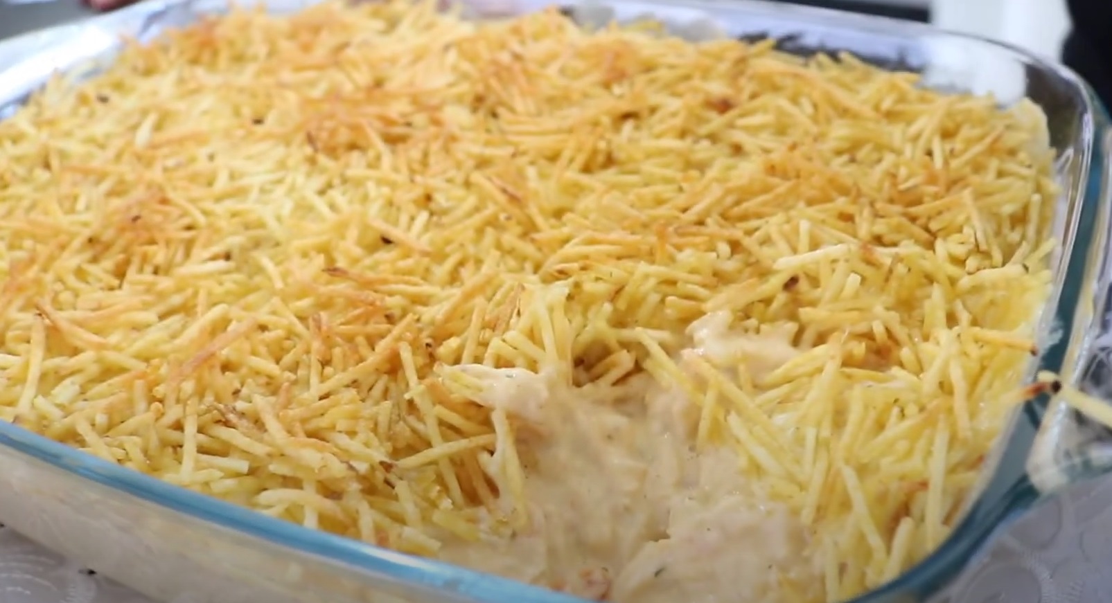 Fricasse cremoso de frango com requeijão