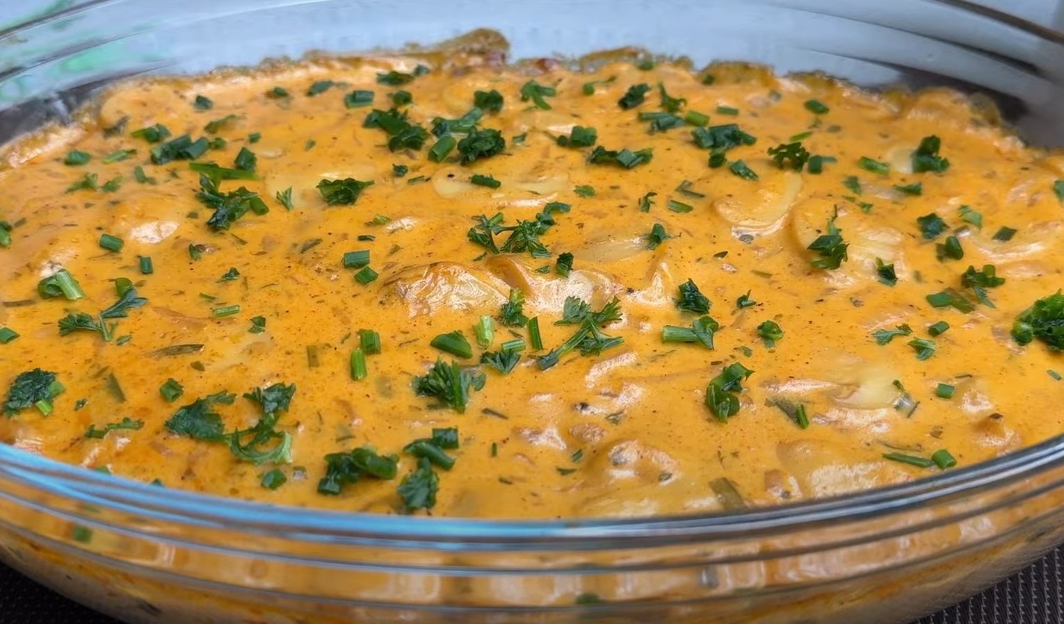 Estrogonofe de cogumelos com batata